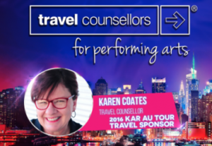 KAR Australia Welcomes Karen Coates with travel counsellors!